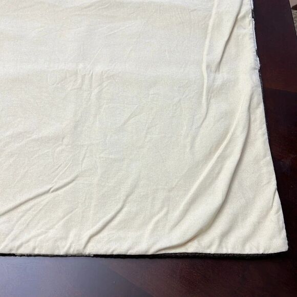 Pottery Barn Brown and Cream Pillow Cover 20 x 20 - Picture 10 of 13